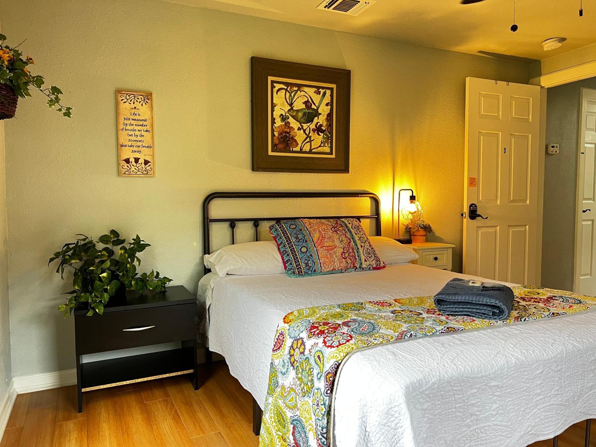 Boho Bliss- Cozy Private Room 2 Miles From Alamodome! San Antonio Eksteriør billede